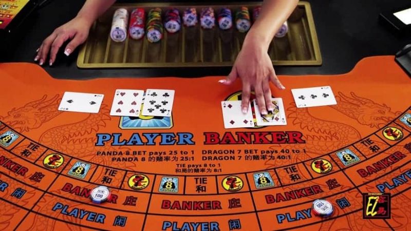 Quy luật Baccarat được thể hiện như nào